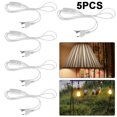 thumbnail image 1 of WDOplteas Cable Alimentación 5 9 Pies Con Interruptor Encendido/apagado para Lámpara Mesa (enchufe Europeo/blanco) 5 Uds., 1 of 6