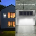 thumbnail image 4 of Lampe en Acier Inoxydable, en Acier Inoxydable 3LED Lampe Murale Solaire Imperméable Design Exquis, 4 of 8