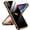 Black, variant on for iPhone X Case iPhone Xs Case: with Tempered Glass Screen Protector [2 Pack] + Full Camera Lens Protection,Love Heart Plating Women Cute Luxury Soft TPU Shockproof for iPhone X/XS Case, White