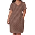 thumbnail image 2 of Vestido de fiesta con esfera de burbujas y bolsillos para mujer, elegantes vestidos de noche, tallas grandes, 2 of 6
