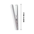 thumbnail image 3 of TUITOONM Mini Hair Straightener & Curler 6.7" Dual USB-Powered Styling Tool with Ceramic Plates for Frizz-Free Straight or Curly Hair, Travel-Friendly, 3 of 4