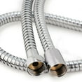 thumbnail image 4 of 1-3m Stainless Steel Shower Head Tube Bathroom Pipe Plumbing Hose Copper Core Flexible Standard 3.0M, 4 of 8
