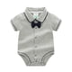 thumbnail image 2 of Gibobby Mameluco para niña Mono de manga corta con para bebés recién nacidos, mono de boda para banquete, ropa(C, 3-6 Meses), 2 of 3