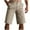 Khaki, variant on Havenre Men's Golf Dress Shorts Straight Leg Flat Front Lightweight Quick Dry Chino Casual Short Pants with Pockets Green XXXL