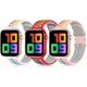 thumbnail image 1 of Sport Band Compatible for Apple Watch Bands 38mm 40mm , Breathable Soft Silicone Sport Replacement Strap Women Men Compatible for iWatch Series 7/SE/6, 1 of 4