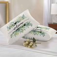 thumbnail image 3 of Outdoor Pillow Cover Watercolor Eucalyptus Leaves Set of 2 Waterproof Throw Pillowcases Green Leaf Plant Decorative Patio Furniture Pillows for Couch Garden Indoor & Outdoor Use, 3 of 9