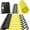 8PK Yellow, variant on 1" x 15' Ratchet Tie Down up to 1500lbs 6pk in Carry Bag, Cargo Straps