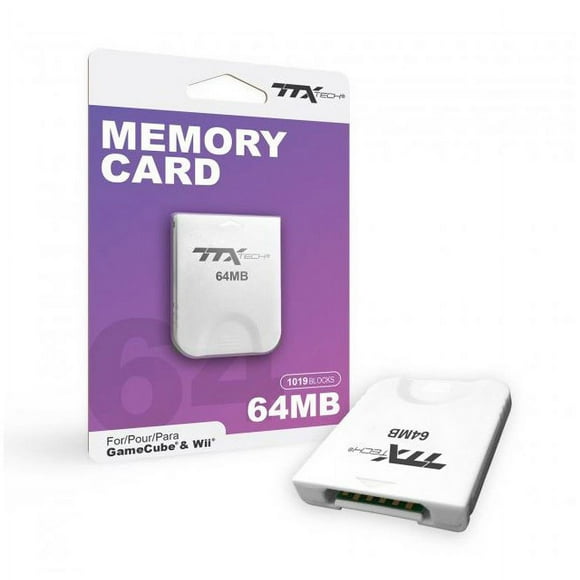 Wii/GameCube 64MB 1019 Block Memory Card [TTX Tech]