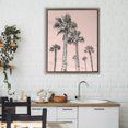 thumbnail image 2 of Stupell Industries Palm Up Pink Sky Brown Framed Floater Canvas Wall Art design by Natalie Carpentieri, 31 x 25, 2 of 9