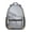 Grey and Gold, variant on Purple and Black Wavy Checkered Pattern Backpack for School, Cute School Bag with Adjustable Shoulder Straps and Padded Back, 15.3"x11"x6.7"