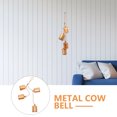 thumbnail image 5 of FRCOLOR Cow Bell Wind Chime Outside Metal Bell Chime Hanging Cow Bell Hanging Chime, 5 of 8