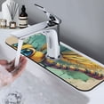 thumbnail image 7 of Sikiie Cartoon Dragonfly Art Splash Guard for Sink Faucet-1 PC Super Absorbent Fast Drying Mat Sink Gadgets-Splash Guard for Kitchen, Sink Mat, 7 of 7