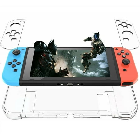 Nintendo Switch Case - Clear Protective Hard Shell Slim ...