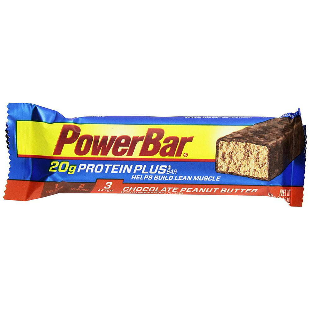 Pricecasepowerbar Protein Plus Gluten Free Chocolate Peanut Butter