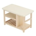 thumbnail image 3 of Mini Table, Miniature Home Decoration Wooden Dollhouse Table 1:12 Scale  For Kids, 3 of 8
