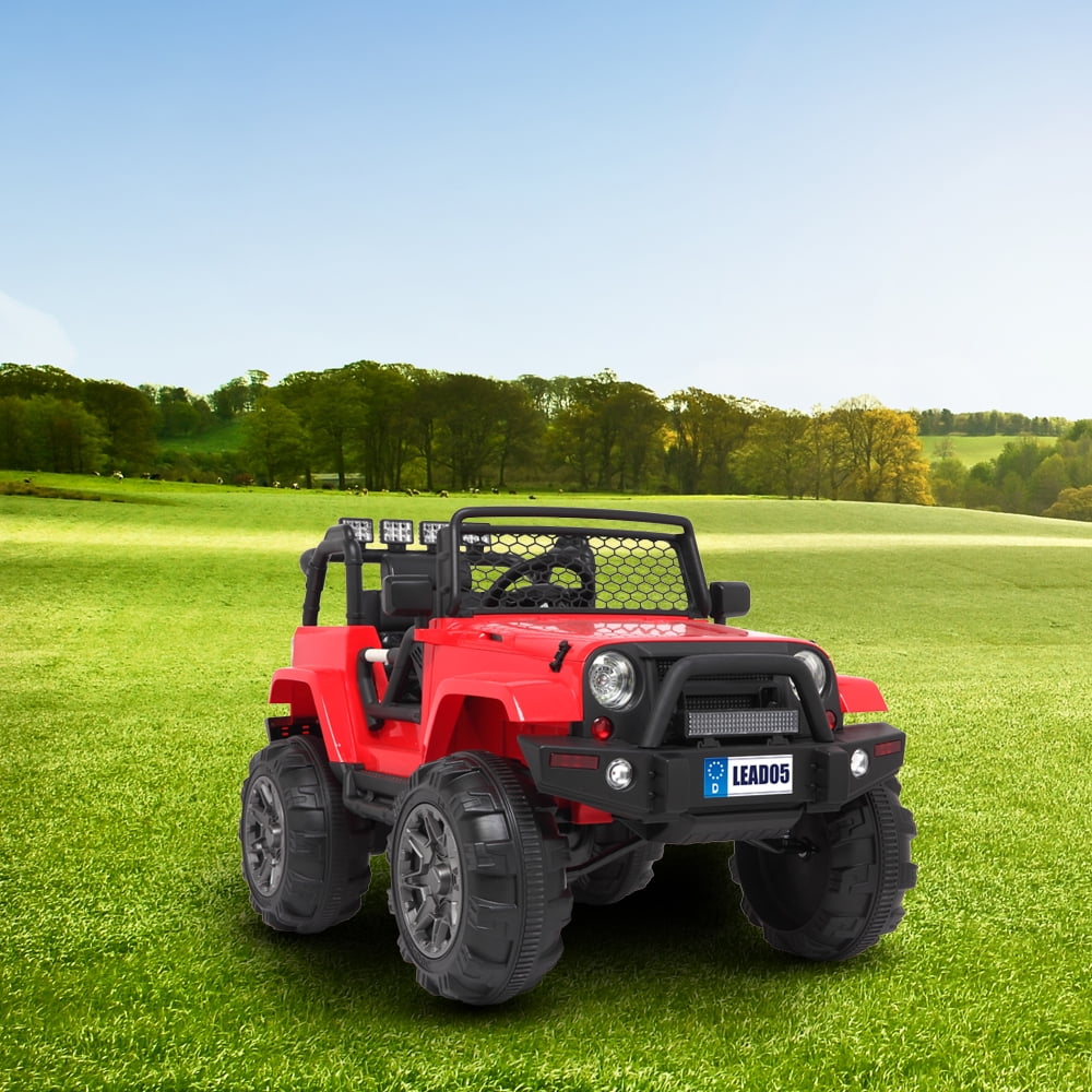 Lowestbest Cars for Kids, Battery Powered Electric Car, Kids Ride On Truck Car, 12V Kids Cars with Remote Control, MP3 Player, Radio, Led Light, Red Lowestbest Cars for Kids, Battery Powered Electric Car, Kids Ride On Truck Car, 12V Kids Cars with Remote Control, MP3 Player, Radio, Led Light, Red