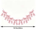thumbnail image 3 of AUNVITO Bow Wreath Banner Garland with 8 Bows for Birthday Party Bridal Shower Wedding Bridal Decor and Celebration Backdrop Hanging Decoration, 3 of 9