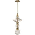 thumbnail image 7 of Avenue Lighting Hf7900 Avra 9" Wide Mini Pendant - Brass, 7 of 7