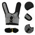 thumbnail image 2 of Miangastore Ensemble Laisse et Harnais pour Lapin Costume de Lapin Gilet avec Nœud pour Fêtes 1 Ensemble, 2 of 8