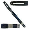 thumbnail image 1 of Exselle Elite English Shaped Overlay Girth Black, 1 of 1