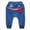 P04-Blue, variant on 6-12 Months Infant Baby Boys Girls Cotton Sweatpants Workout Athletic Sports Jogger Sweatpants Outerwear Cute Casual Loose Joggers 6 9 12 18 Months Infant Baby Pants,Blue