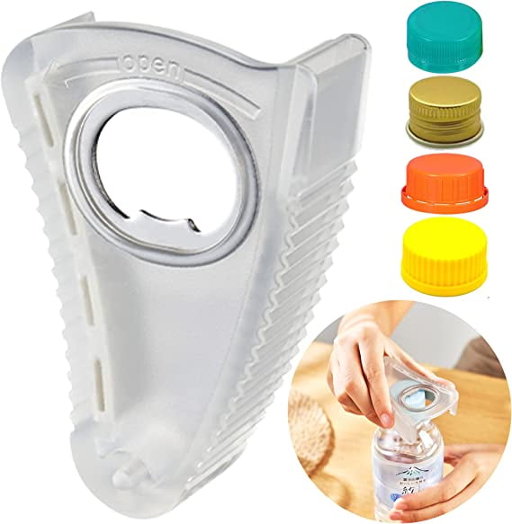2Pack Beer Bottle Openers,Water Bottle Opener Twist Off Caps,Stick to