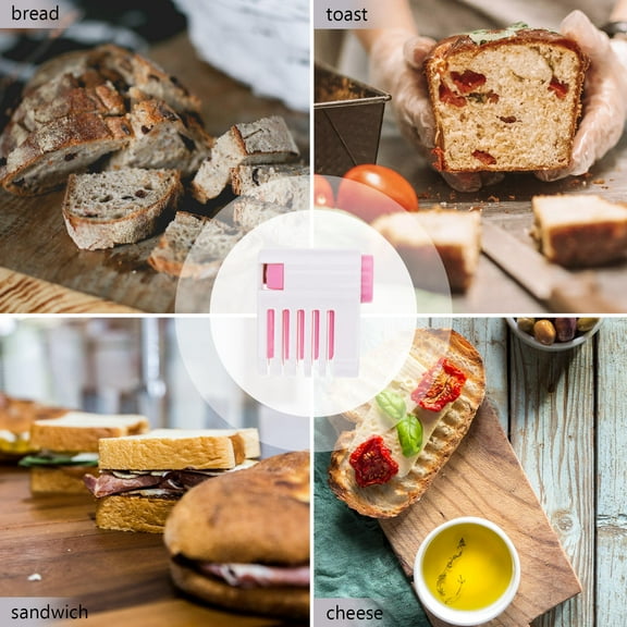 PAMINGONO Bread Slicer Small Manual 2Pcs 2.05X1.69X1.18In
