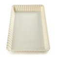 thumbnail image 1 of Fineline Settings 294-WH Plateau de Service Blanc 9 Po x 13 Po - en Vrac, 1 of 1