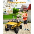 thumbnail image 3 of EastVita 24V Ride on Car for Kids, 2 Seater Ride on Car Truck, Licensed Toyota Electric Car with Parent Remote Control, 4.4MPH, 4x550W Motors, 3 of 7