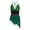 Dark Green, variant on Doomiva Women's Rhinestone Gymnastics Leotard Figure Skating Sling Bodysuit Latin Tango Lyrical Ballet Dress Dark Green L