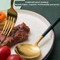 thumbnail image 3 of 304 Stainless Steel Flatware Set of 4 Detachable Portable Reusable Utensils Travel Camping Cutlery Set With Box For Camping Picnic Office including Cutter Fork Spoon Chopsticks, 3 of 8