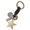 Black, variant on Retro Leather Key Holder Featuring Metal Star Pendant Unisex Car Keychain Decorative Bag Charm