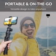 thumbnail image 6 of Bower Multi-Pod Max – 67" Extendable Tripod with Universal Phone Holder & Wireless Remote, 6 of 7