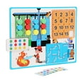 thumbnail image 3 of Juego educativo de aprendizaje 3 en 1, juguetes Montessori para de 3 años, rompecabezas de madera para en edad preescolar, regalos, 3 of 9