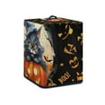 thumbnail image 2 of ZUXONGSY Halloween Black Cat Air Fryer Cover Electric Rice Cooker Dust Cover with Front Pocket Exquisite Instant Pot Pressure Cooker Cover Accessories Pumpkin Washable Halloween Decor, 2 of 7