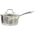 thumbnail image 2 of Cuisinart 10-piece Black Metallic Stainless-steel Cookware Set, 2 of 6