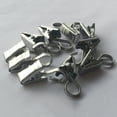 thumbnail image 4 of 30 Pcs Stainless Steel Shower Curtain Clips Drapery Ring Satin Curtain Clips with Hook, 4 of 8