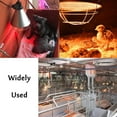 thumbnail image 2 of E27 Infra Red Heat Lamp Holder With 250 Watt Bulb Pet Heating Lampshade Brooder Poultry Pig Chicks Lambs Light For Farm, 2 of 4