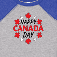thumbnail image 4 of Inktastic Happy Canada Day Maple Leaf Circle Boys or Girls Baby Bodysuit, 4 of 5