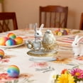 thumbnail image 7 of RKSTN Easter Decorations Eggs Bunny, 2D Tabletop Centerpiece, Decor Bunny Figurine for Home Room Table Office Party (Happy Easter), 7 of 7