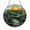 Acrylic 3.5 Inch, variant on Winter Pine Valley Scene Stained Glass Style Window Hanging – Nature Decor