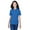 True Royal, variant on Harriton M265W Ladies 5.6 oz. Easy Blend Polo