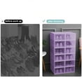 thumbnail image 4 of Transparent Flip-Drawer Shoe Box Organizer, Thick Plastic Storage Case for Large Shoes and Closet Stacking, 4 of 6