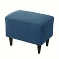 thumbnail image 1 of CNKOO 1pc  Stretch Ottoman Cover Modern Style  Dust-Proof Footstool Slipcover  Living Room Decor  Home Decor  Elastic Ottoman Slipcovers Protective Cover ZZZ, 1 of 7