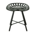 thumbnail image 6 of Contemporary Home Living Solid Tractor Seat Stool - 18" - Black, 6 of 8
