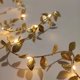 thumbnail image 1 of Guirnalda de hojas de hiedra de colores verdes y dorados para jardín, hogar, enredadera con luz de 2 m y 20 LED, planta artificial, 1 of 6