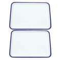 thumbnail image 2 of 2Pcs Rectangular Enamel Baking Pan Pie Baking Pan Food Baking Pan Kitchen Multi-functional Baking Pan, 2 of 9