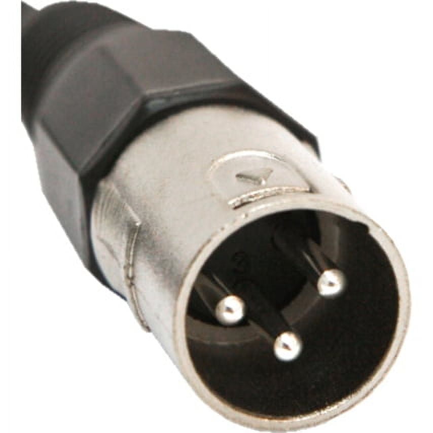 Seismic Audio SATRXL-M2, 6 Pack of Multiple Colors 2' XLR Male to TRS Patch Cables