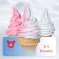 thumbnail image 4 of KFFKFF Ice Cream Machine for Commercial Use, 22-30L/H Production, Countertop Model with Dual 6L Hoppers & 2L Cylinder, Digital Display, Alert System for Low Mix, Ideal, 4 of 8