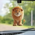 thumbnail image 5 of Qwtwty Car Pendant Cute Lions Acrylic Pendant, 5 of 9